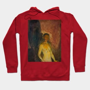 Self-Portrait in Hell by Edvard Munch Hoodie